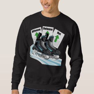 Hockey Skater with stat cards - Tshirts & Sweaters