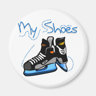 Hockey Skates My Shoes Tshirts and Gifts Magnet