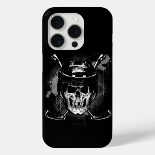 Hockey Skull iPhone 15 Pro Case