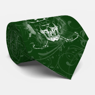 Hockey Skull Tie