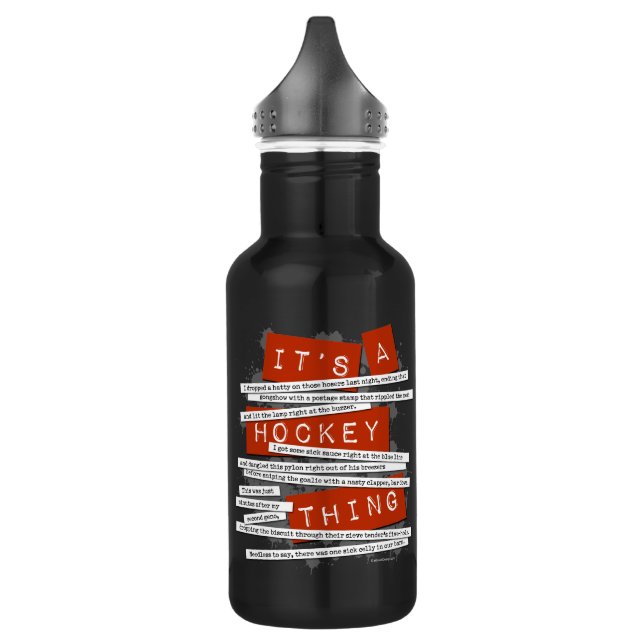 Hockey Slang 532 Ml Water Bottle (Left)