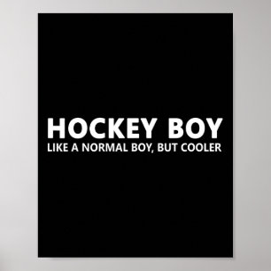 Hockey Son Ice Hockey Boy  Poster
