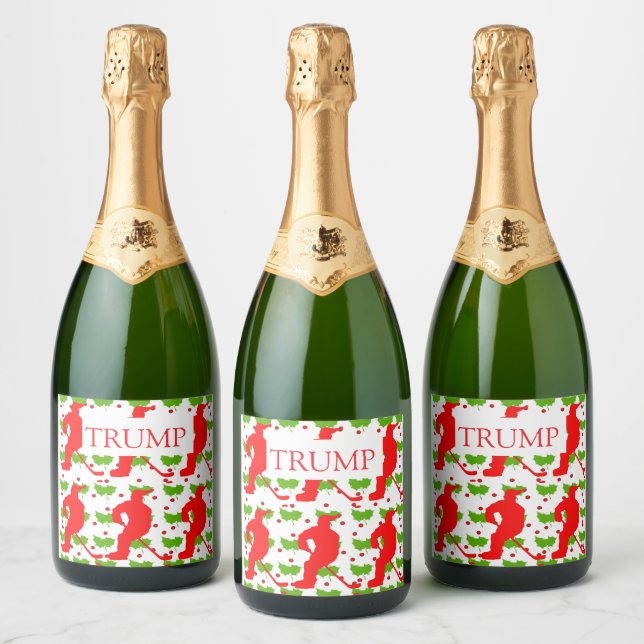 HOCKEY SPARKLING WINE LABEL (Bottles)
