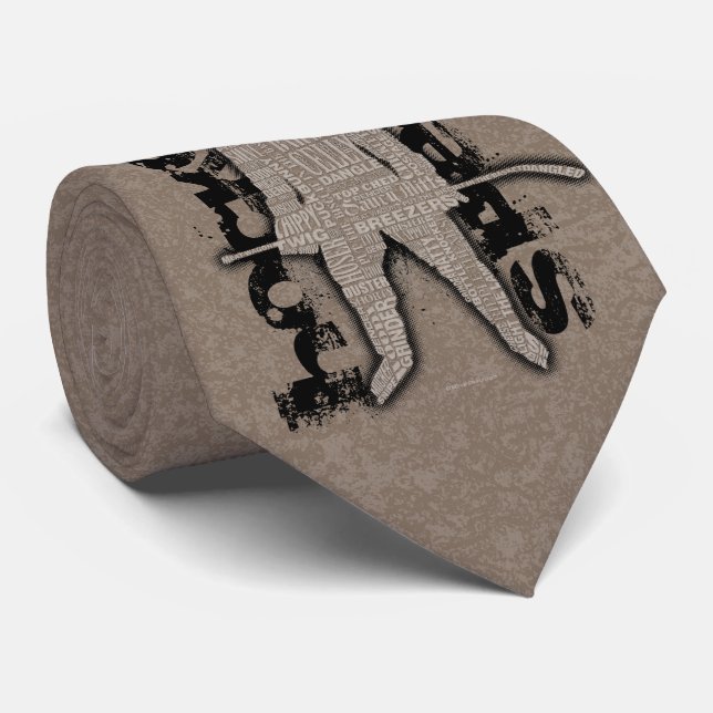 Hockey Speak Tie (Rolled)