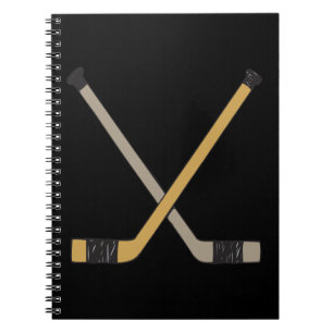 Hockey Sticks Spiral Notebook