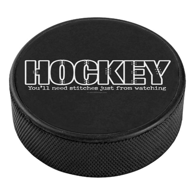 Hockey Stitches Puck (3/4)