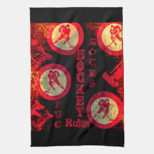 Hockey tea towel