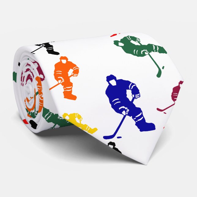 HOCKEY TIE (Rolled)