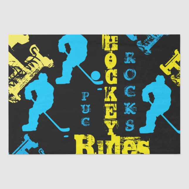 HOCKEY TISSUE PAPER (Front)