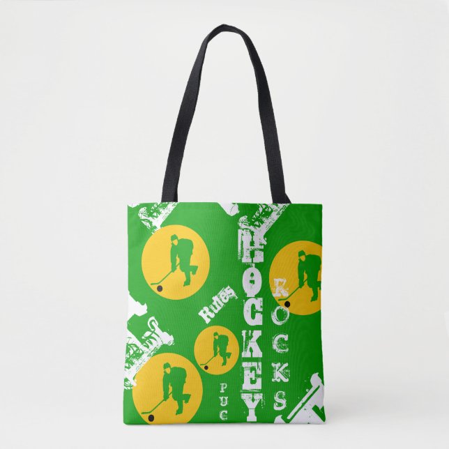 Hockey Tote Bag (Front)