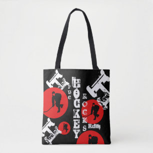 Hockey Tote Bag