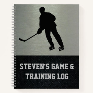 Hockey Training Logbook Notebook