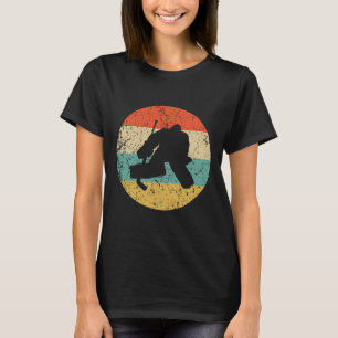 Hockey - Vintage Retro Hockey Goalie T-Shirt