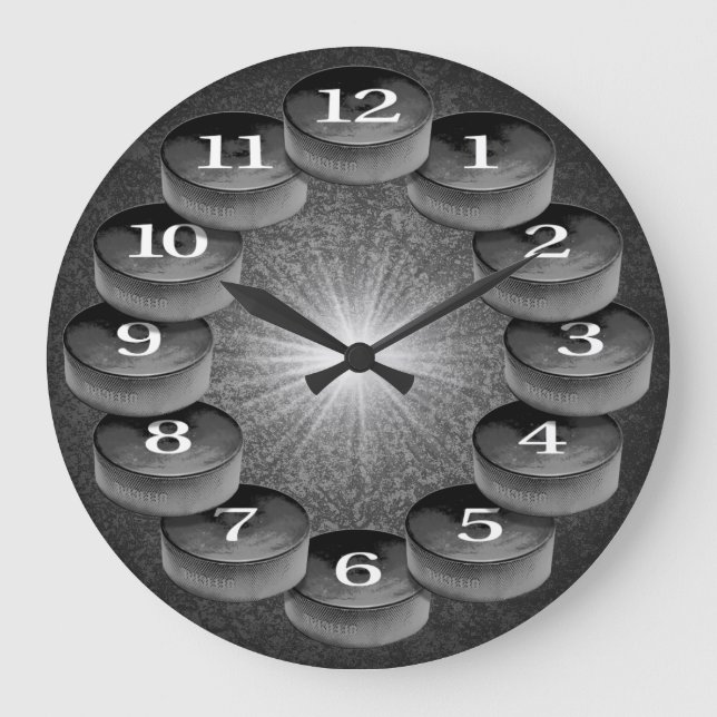 Hockey Wall Clock (Front)