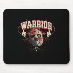 Hockey Warrior - Bold Urbyn Aesthetic Mouse Pad