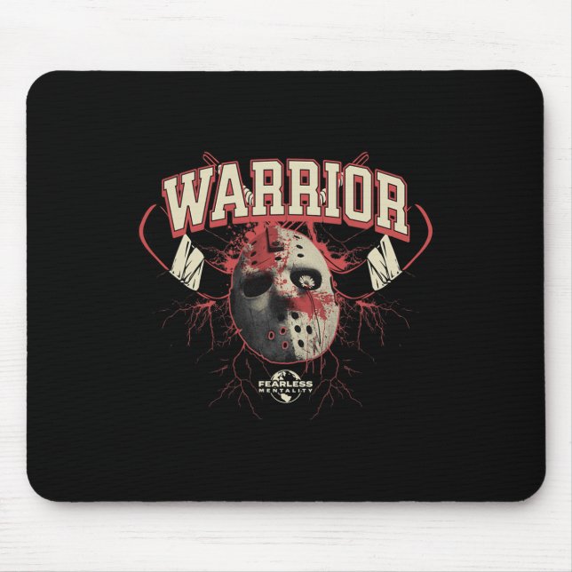 Hockey Warrior - Bold Urbyn Aesthetic  Mouse Pad (Front)