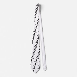 Hockey Woman Tie