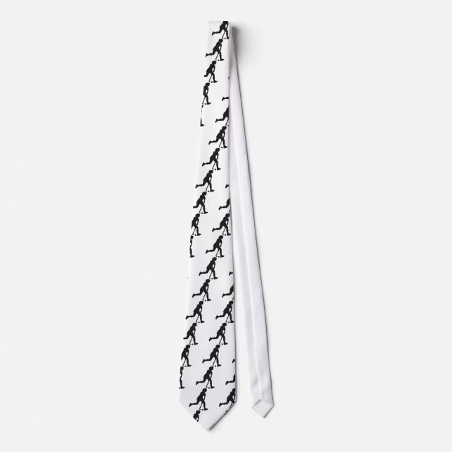 Hockey Woman Tie (Front)
