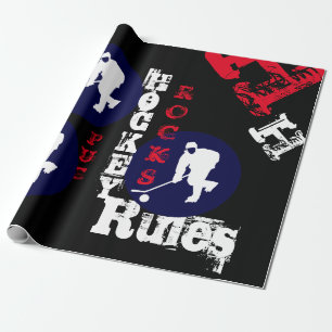HOCKEY WRAPPING PAPER