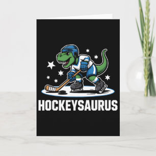 Hockeysaurus T-rex Hockey Dinosaur _1 Card