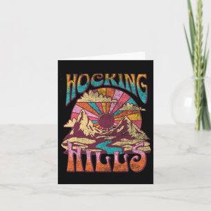 Hocking Hills Ohio Nature Hiking Mountains Outdoor Card