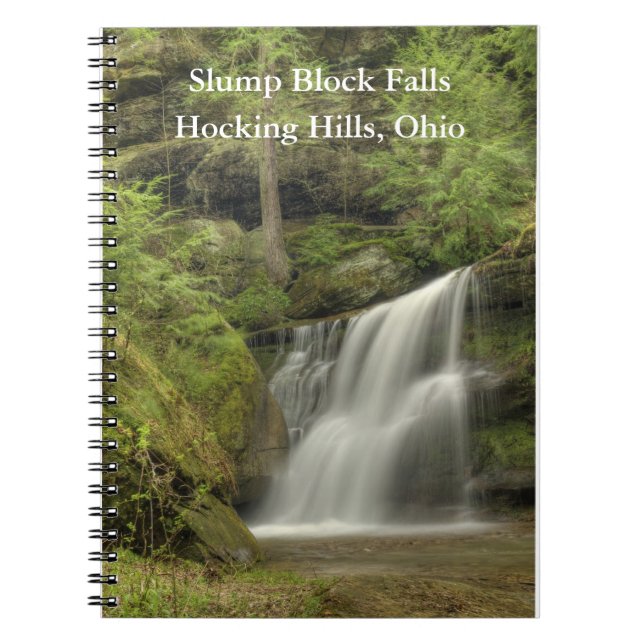 Hocking Hills Ohio Spiral Notebook (Front)