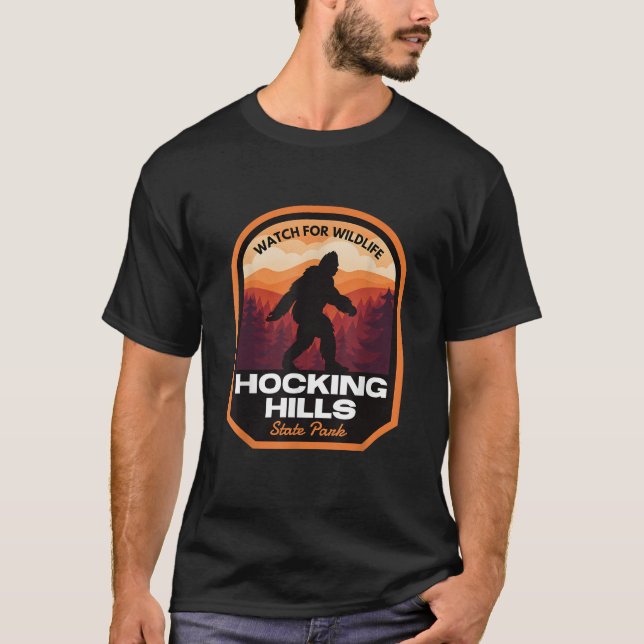 Hocking Hills State Park Bigfoot T-Shirt (Front)