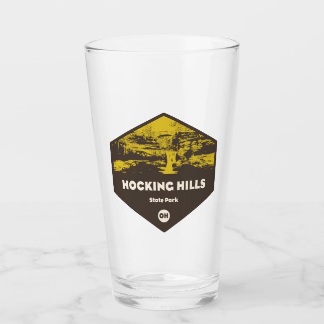 Hocking Hills State Park, Ohio Glass (Front)