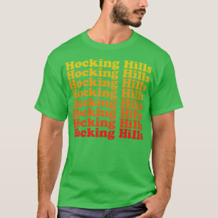 Hocking Hills State Park Ohio Retro T-Shirt