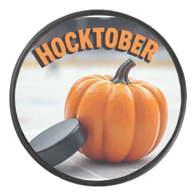 Hocktober Hockey Puck (Front)