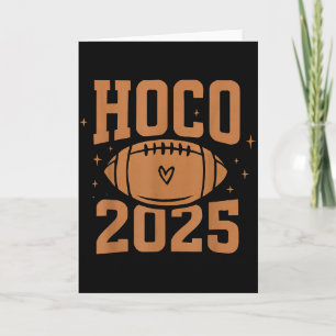 Hoco 2025 High School Homecoming Card