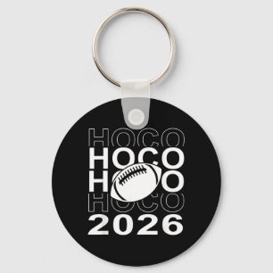 Hoco 2026 American Football Homecoming Game Day Key Ring