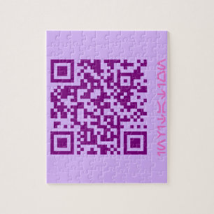 Hoco Invite QR Code Message.w Jigsaw Puzzle