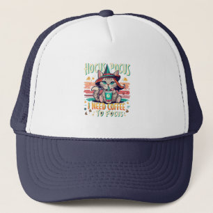 Hocus Focus - I need coffee to focus Trucker Hat