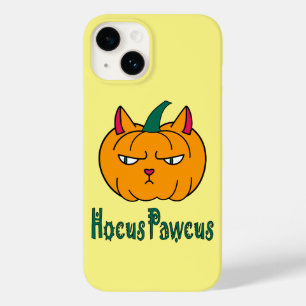 Hocus pawcus Halloween pumpkin ginger cat magic Case-Mate iPhone 14 Case