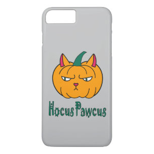 Hocus pawcus Halloween pumpkin ginger cat magic Case-Mate iPhone Case
