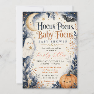 Hocus Pocus Baby Focus Baby Shower Invitation
