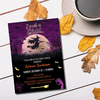 Hocus Pocus Baby Shower Invitation