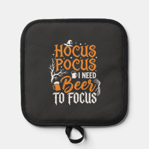 Hocus Pocus Beer Halloween Design_1 Pot Holder