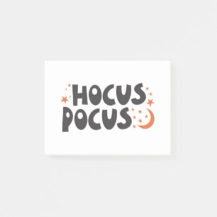 Hocus Pocus cat pumpkin halloween spooky Post-it Notes