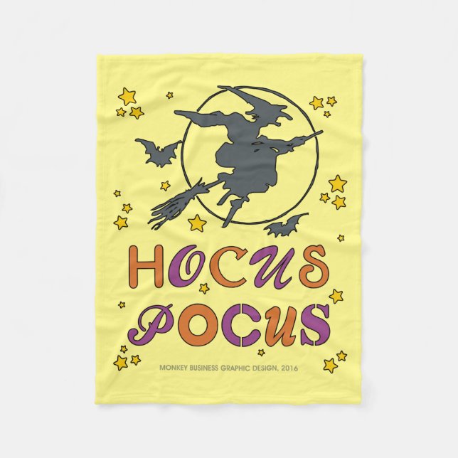 HOCUS POCUS FLEECE BLANKET (Front)