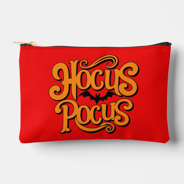 Hocus Pocus Halloween Accessory Pouch (Front)