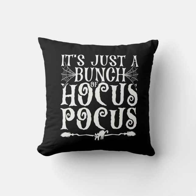 Hocus Pocus Halloween Cushion (Front)