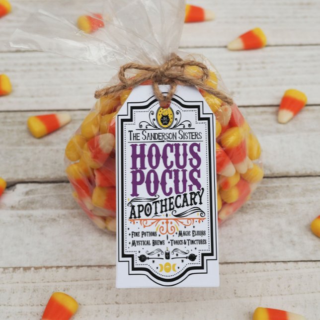 Hocus Pocus Halloween Gift Tag (Creator Uploaded)