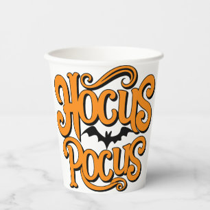 Hocus Pocus Halloween Paper Cups