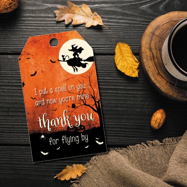 Hocus Pocus Halloween Thank You Favour Tag (Creator Uploaded)