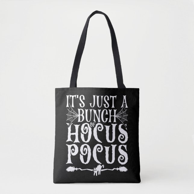 Hocus Pocus Halloween Tote Bag (Front)