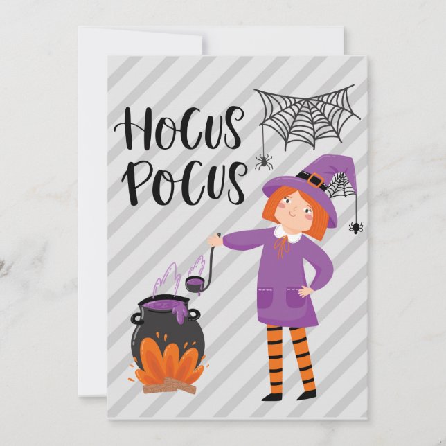 Hocus Pocus Holiday Card (Front)