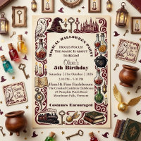 Hocus Pocus Magical Halloween Story Book Birthday