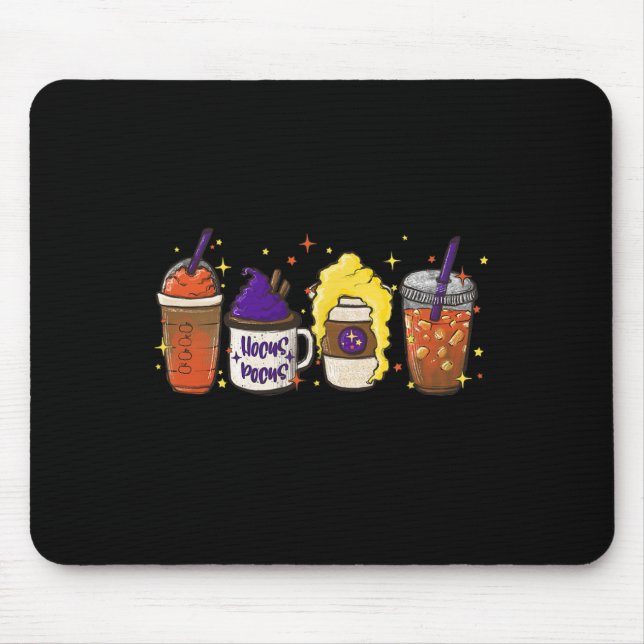 Hocus Pocus Pumpkin Spice Latte Coffee Love Fall S Mouse Pad (Front)